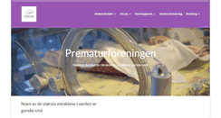 Desktop Screenshot of prematurforeningen.no